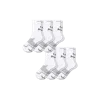 Bombas Running Half Calf Sock 6-pack In White