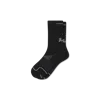 Bombas Running Half Calf Socks In Black