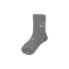Bombas Running Half Calf Socks In Gray