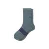 Bombas Running Half Calf Socks In Grey Surf