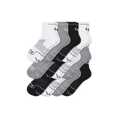 Bombas Running Quarter Sock 12-pack