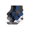 Bombas Running Quarter Sock 12-pack In Navy Green Multi Mix