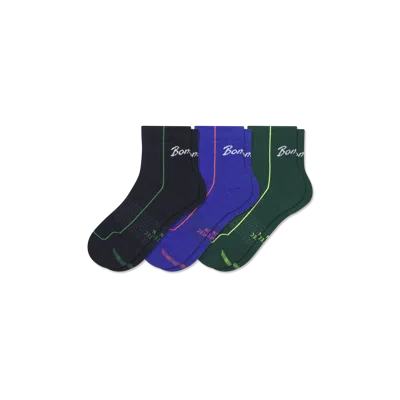 Bombas Running Quarter Sock 3-pack