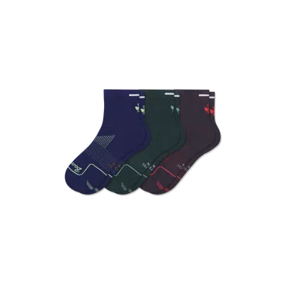 Bombas Running Quarter Sock 3-pack