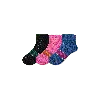 Bombas Running Quarter Sock 3-pack In Pink Blue Mix