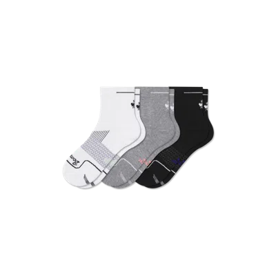 Bombas Running Quarter Sock 3-pack In Core Mix