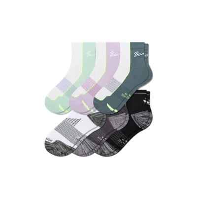 Bombas Running Quarter Sock 6-pack