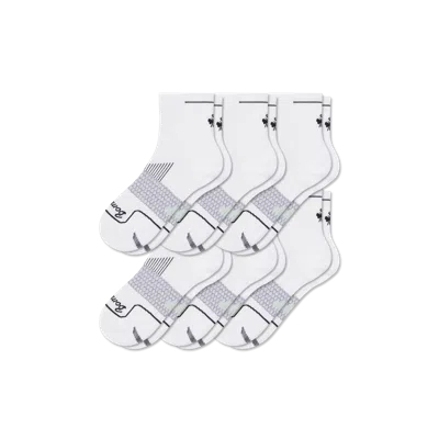 Bombas Running Quarter Sock 6-pack