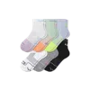 Bombas Running Quarter Sock 6-pack In Black