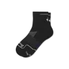 Bombas Running Quarter Socks In Black
