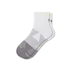 Bombas Running Quarter Socks In Gray