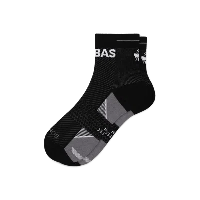 Bombas Running Quarter Socks In Blue