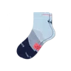 Bombas Running Quarter Socks In Multi