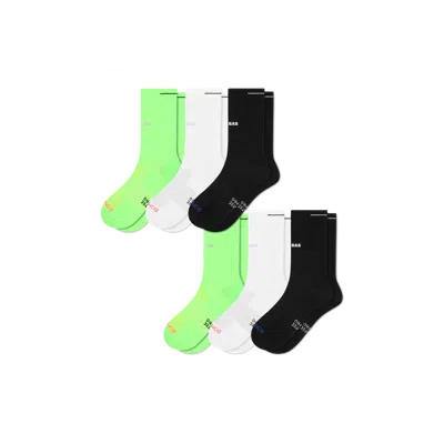 Bombas Runpro Half Calf Sock 6-pack In Multi