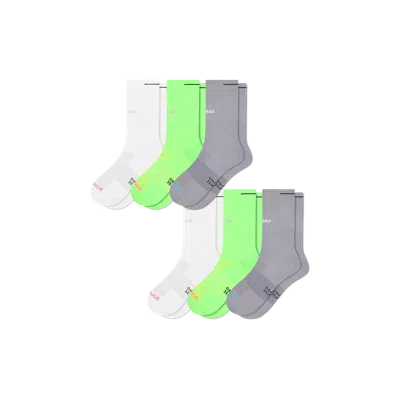 Bombas Runpro Half Calf Sock 6-pack In Multi