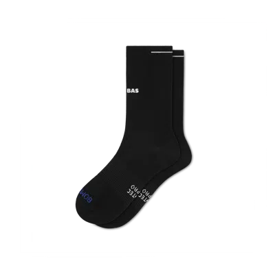 Bombas Runpro Half Calf Socks In Black