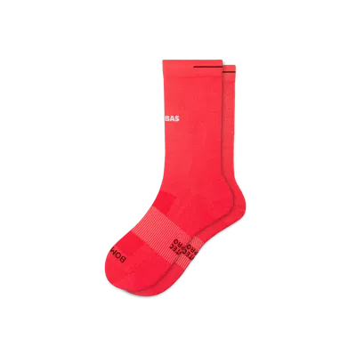 Bombas Runpro Half Calf Socks In Red