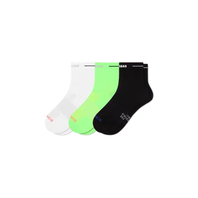 Bombas Runpro Quarter Sock 3-pack In Multi