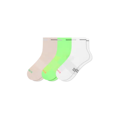 Bombas Runpro Quarter Sock 3-pack In Multi