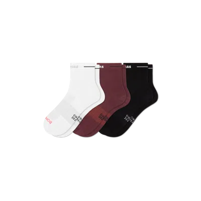 Bombas Runpro Quarter Sock 3-pack In Multi