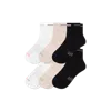 Bombas Runpro Quarter Sock 6-pack In Multi