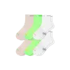 Bombas Runpro Quarter Sock 6-pack In Multi