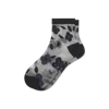 Bombas Sheer Garden Party Quarter Socks In Black