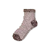 Bombas Sheer Quarter Socks In Mineral Purple