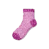 Bombas Sheer Quarter Socks In Prickly Pear