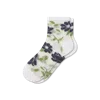 Bombas Sheer Quarter Socks In White