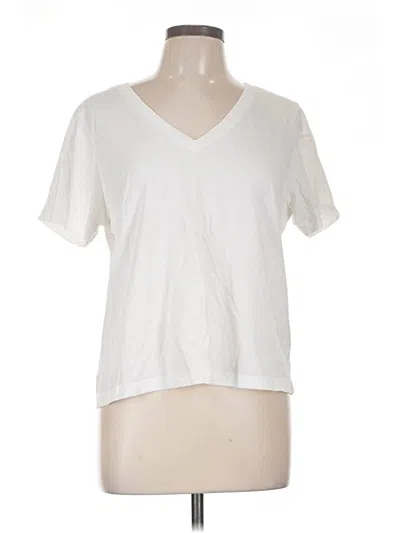 Pre-owned Bombas Short Sleeve T-shirt In Ivory