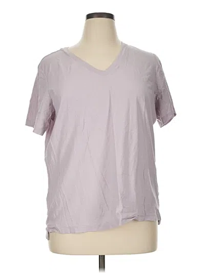 Pre-owned Bombas Short Sleeve T-shirt In Purple