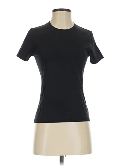 Pre-owned Bombas Short Sleeve Turtleneck In Black