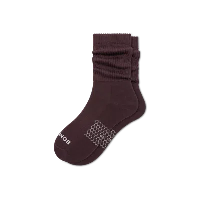 Bombas Slouchy Rib Calf Socks In All Spice