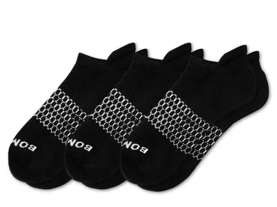 Bombas Solid Women's Ankle Socks 3 Pack In Black