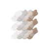 Bombas Solids Ankle Sock 12-pack In Neutral