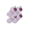 Bombas Solids Ankle Sock 4-pack In Purple