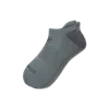 Bombas Solids Ankle Socks In Grey Surf