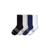 Bombas Solids Calf Sock 4-pack In Neutral Mix
