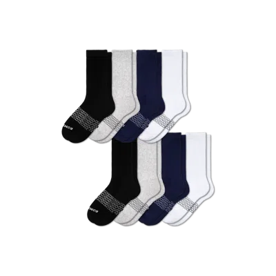Bombas Solids Calf Sock 8-pack In Mixed