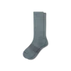 Bombas Solids Calf Socks In Grey Surf