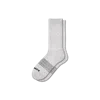 Bombas Solids Calf Socks In Light Grey