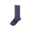 Bombas Solids Calf Socks In Navy Dusk