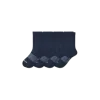 Bombas Solids Half Calf Sock 4-pack In Navy