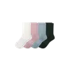 Bombas Solids Half Calf Sock 4-pack In Forest Mauve Mix