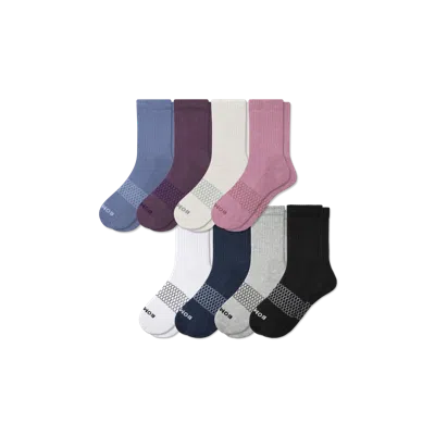 Bombas Solids Half Calf Sock 8-pack