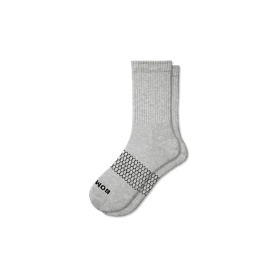 Bombas Solids Half Calf Socks In Grey