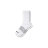Bombas Solids Half Calf Socks In White