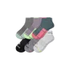 Bombas Sport Compression Ankle Sock 6-pack In Multi