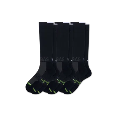 Bombas Sport Compression Knee High Sock 3-pack (20-30mmhg) In Onyx